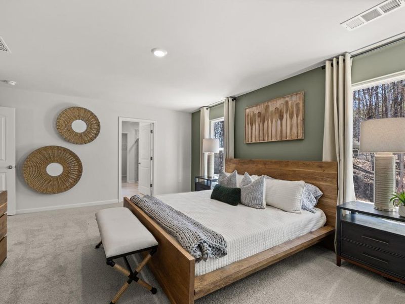 Furnished interior view inside a new home in Falcon Landing, Gainesville (Image 13).