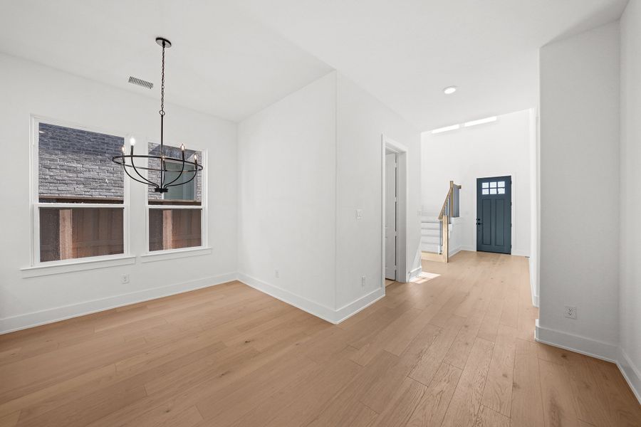 Spacious, unfurnished interior of a new home in Fields - 40' Lots, Frisco (Image 20).