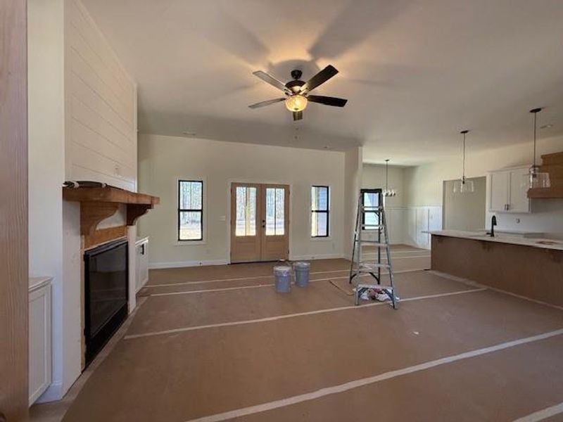 In-progress construction of a new home in , Rockmart, GA (Image 16).