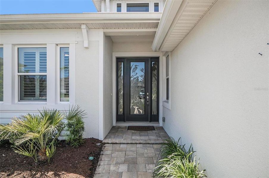 Exterior details and patio area of a home in , Palm Coast (Image 34).