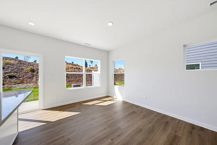 Spacious, unfurnished interior of a new home in Sweetbrier, Durham (Image 17).