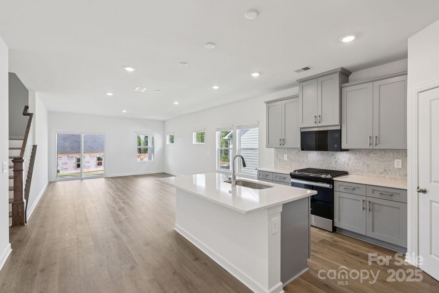 Photo is not of the actual home, but is an inspirational photo of builder’s model home and may depict options, furnishings, and/or decorator features that are not included