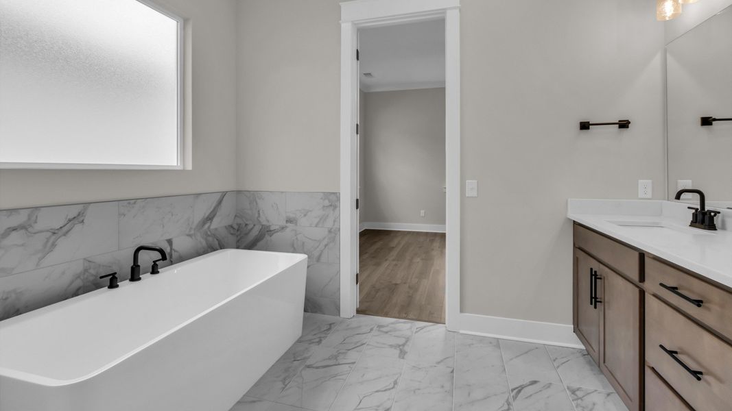 Furnished interior view inside a new home in Shelton Square, Murfreesboro (Image 26).