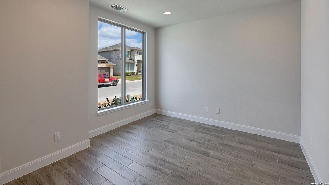 Spacious, unfurnished interior of a new home in Kallison Ranch, San Antonio (Image 23). Spacious, unfurnished interior of a new home in Kallison Ranch, San Antonio (Image 23).