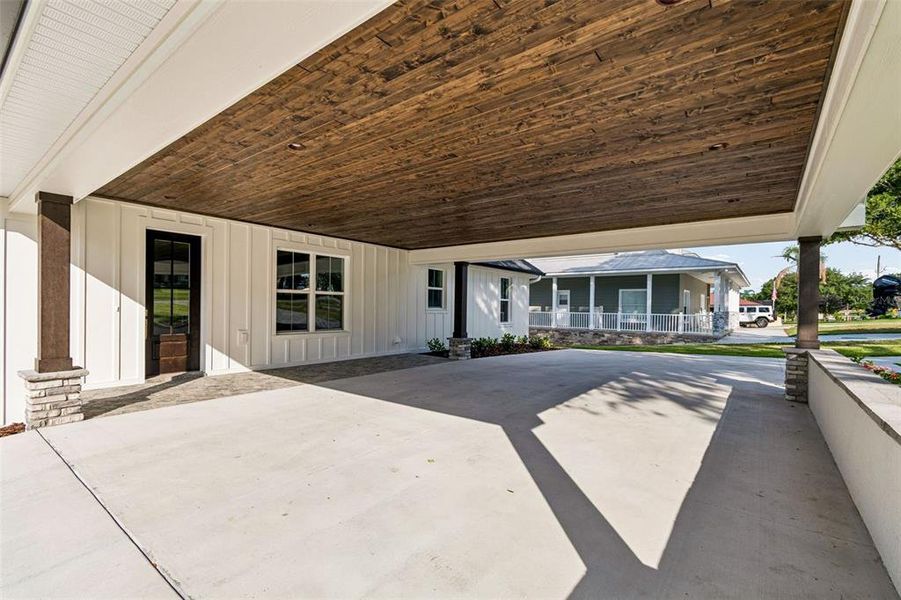 Exterior details and patio area of a home in , Auburndale (Image 3). Exterior details and patio area of a home in , Auburndale (Image 3).