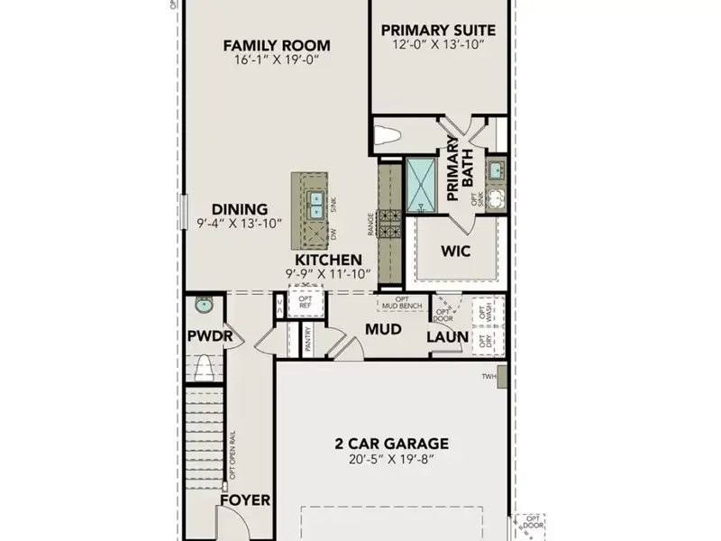 2D floor plan layout of this home in Applewhite Meadows, San Antonio, TX (Image 2). 2D floor plan layout of this home in Applewhite Meadows, San Antonio, TX (Image 2).