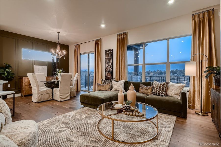 Furnished interior view inside a new home in , Westminster (Image 7).