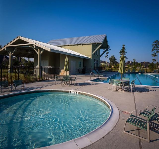 The master planned community of Harpers Preserve offers a wide variety of amenities to keep you and your children occupied all year round. Check out the pool, hot tub, splash pad and playground for you and the family to enjoy!