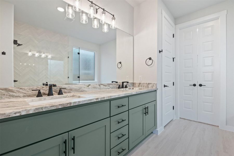 Furnished interior view inside a new home in Flora, Hutto (Image 13).