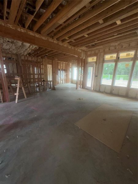 In-progress construction of a new home in , Willis, TX (Image 25).