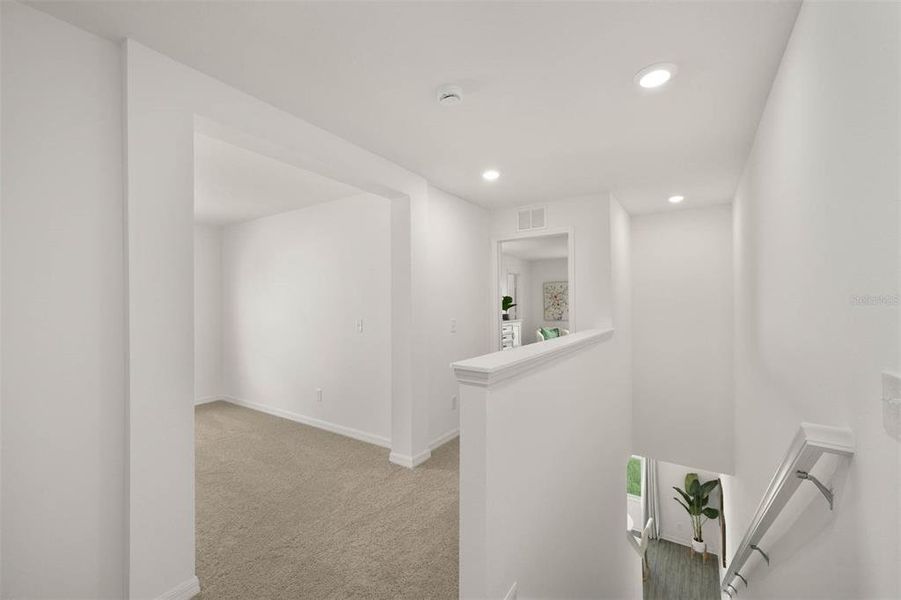 Spacious, unfurnished interior of a new home in Sol Vista, Dundee (Image 22). Spacious, unfurnished interior of a new home in Sol Vista, Dundee (Image 22).