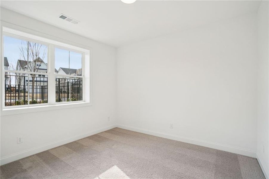 Spacious, unfurnished interior of a new home in Palisades Townhomes, Cumming (Image 33).
