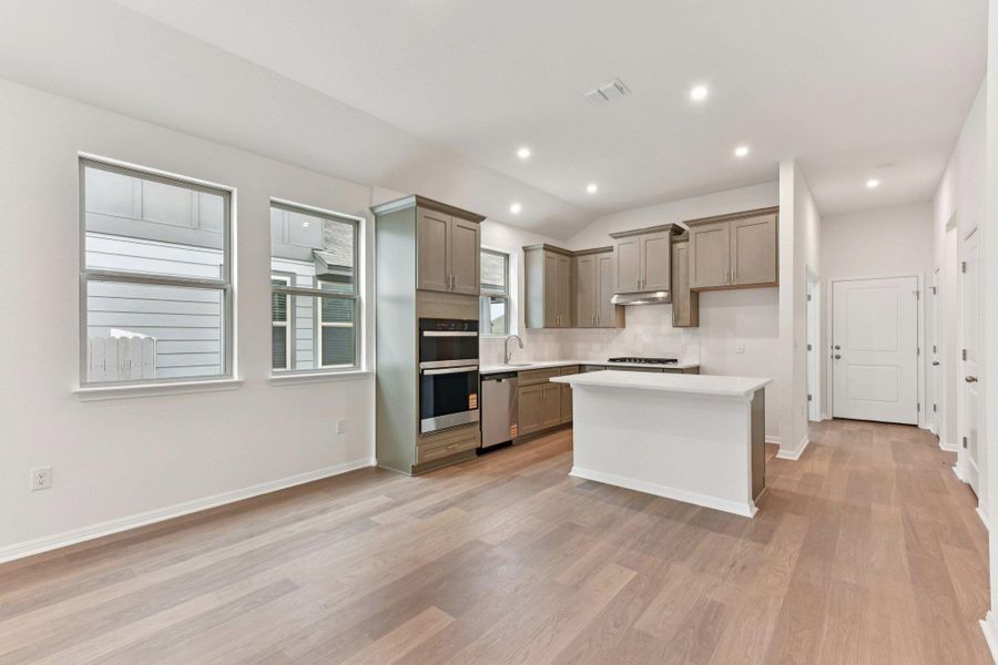 Not the actual home. Representative photo of a completed home of the same plan. Features will vary. Please confirm details with the New Home Consultant