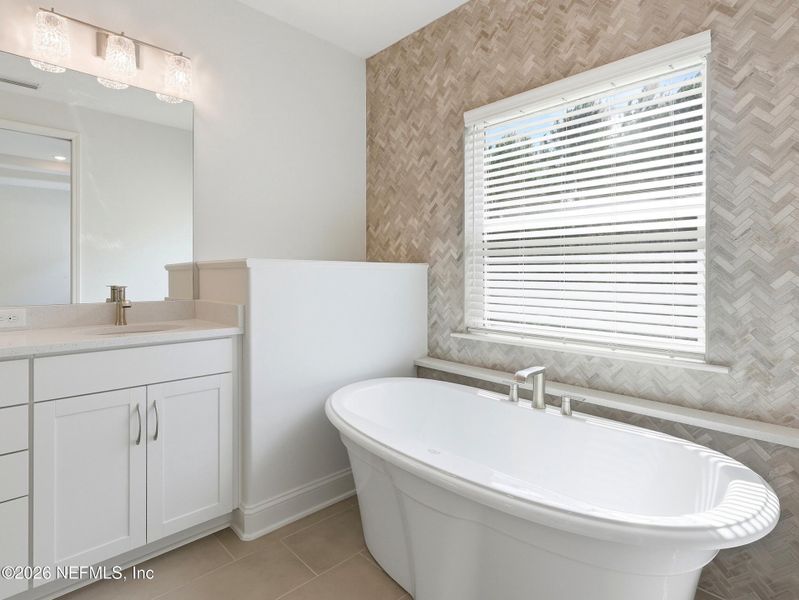 Furnished interior view inside a new home in Silver Landing At Silverleaf, St. Augustine (Image 8).