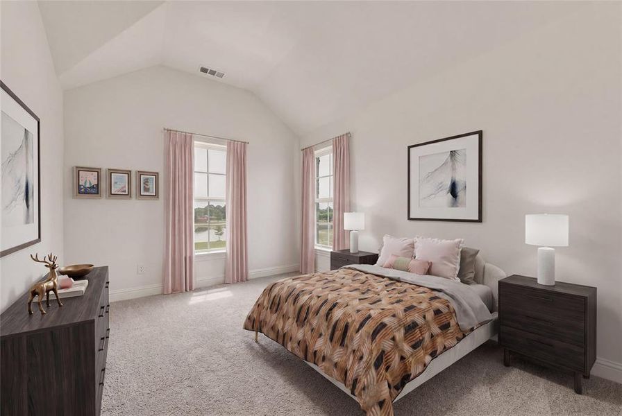 Furnished interior view inside a new home in Dominion of Pleasant Valley, Wylie (Image 10). Furnished interior view inside a new home in Dominion of Pleasant Valley, Wylie (Image 10).