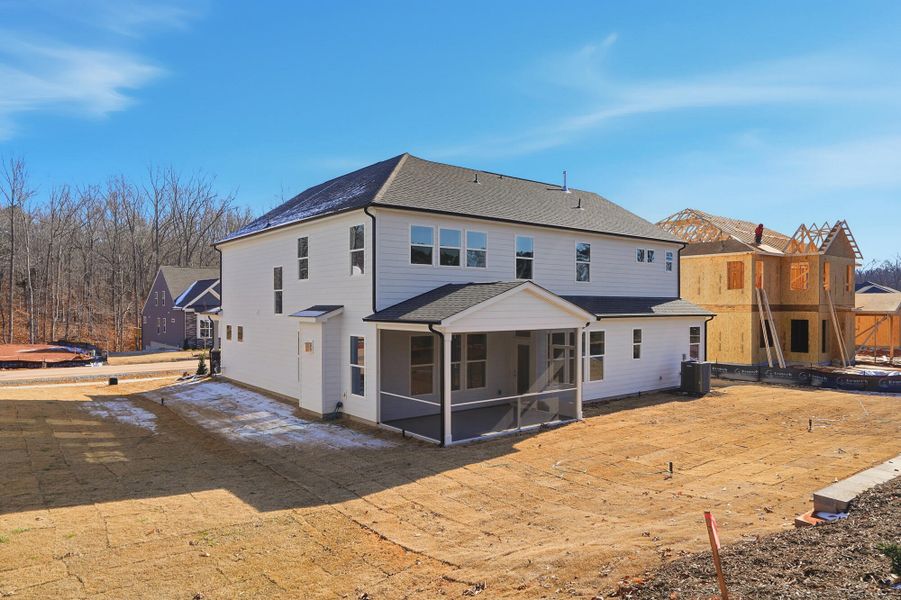 Exterior details and patio area of a home in Rone Creek, Waxhaw (Image 35).