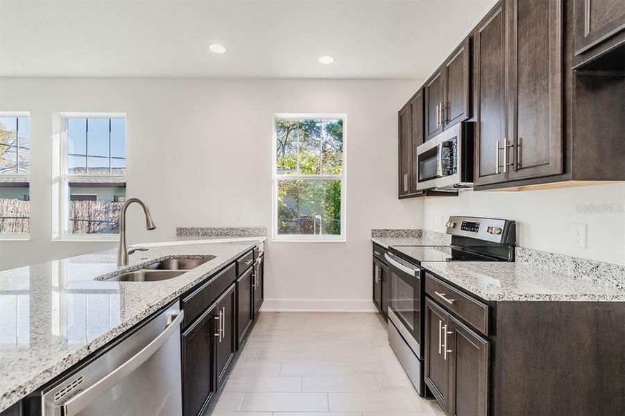 Furnished interior view inside a new home in , St. Petersburg (Image 5).
