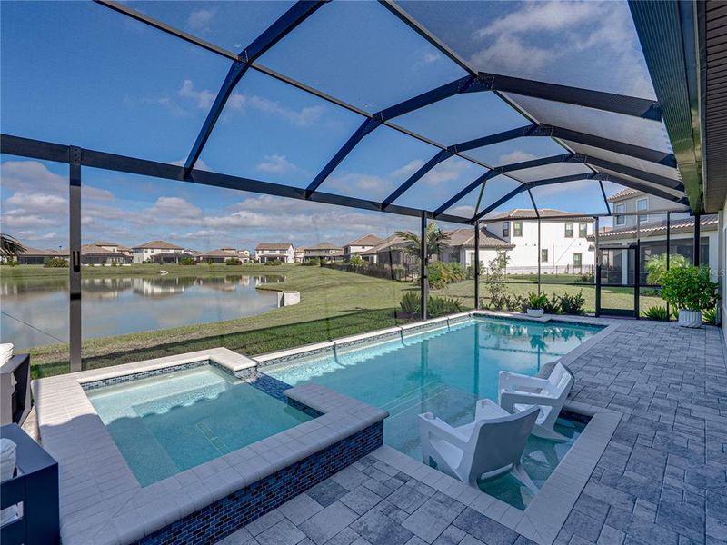 Exterior details and patio area of a home in Mirada, San Antonio (Image 36). Exterior details and patio area of a home in Mirada, San Antonio (Image 36).
