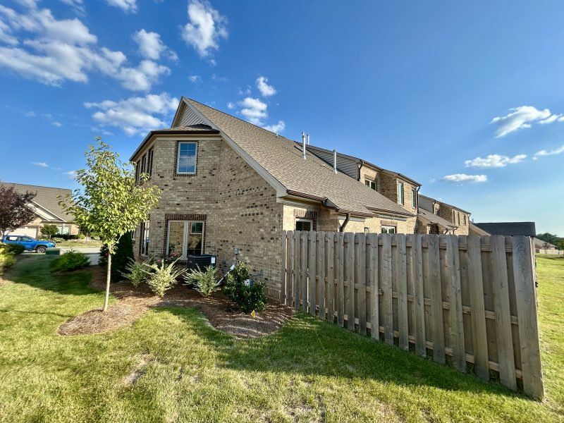 Exterior details and patio area of a home in Trellises, High Point (Image 25).