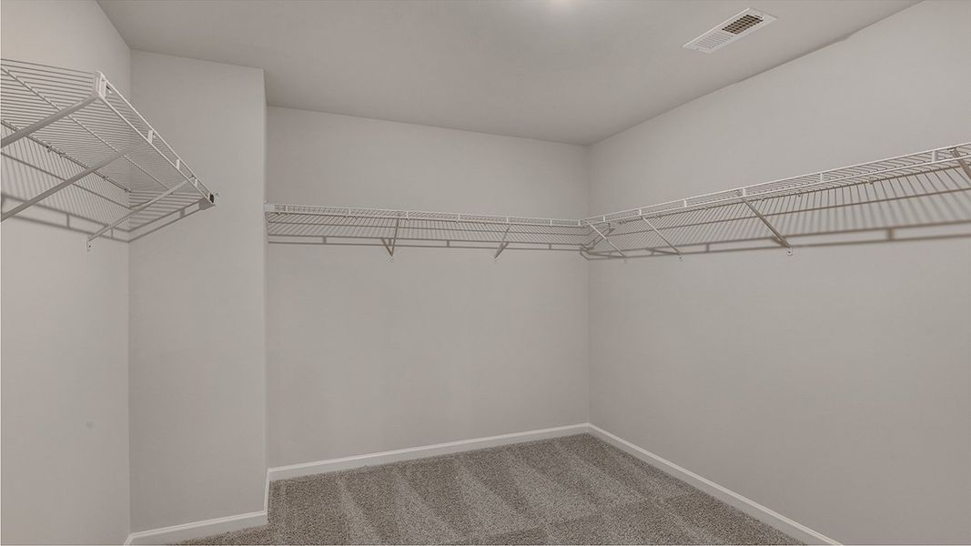 Spacious, unfurnished interior of a new home in Echo Glen, Stockbridge (Image 21). Spacious, unfurnished interior of a new home in Echo Glen, Stockbridge (Image 21).