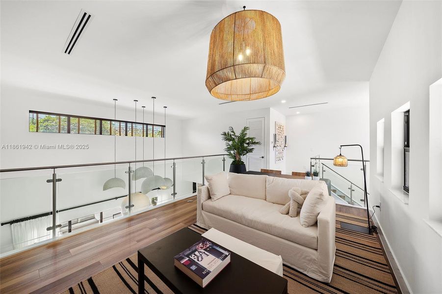 Furnished interior view inside a new home in , Miami (Image 15). Furnished interior view inside a new home in , Miami (Image 15).