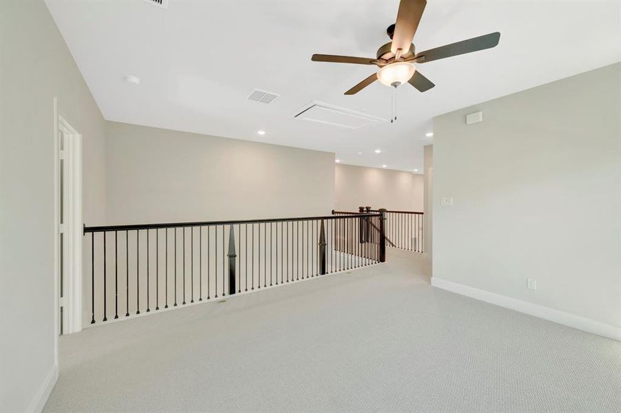Spacious, unfurnished interior of a new home in South Pointe  Cottage Series, Mansfield (Image 28).