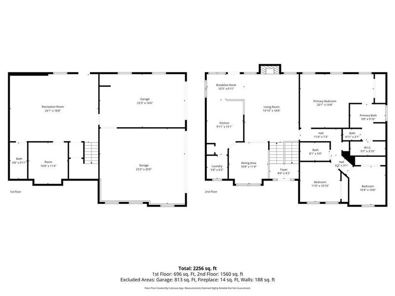 2D floor plan layout of this home in , Douglasville, GA (Image 7).