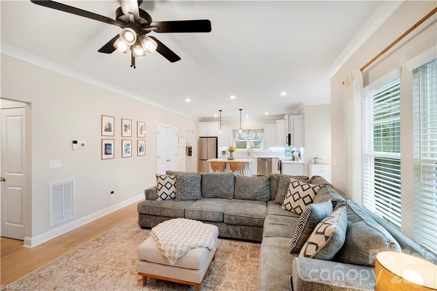 Furnished interior view inside a new home in , Lexington (Image 12).