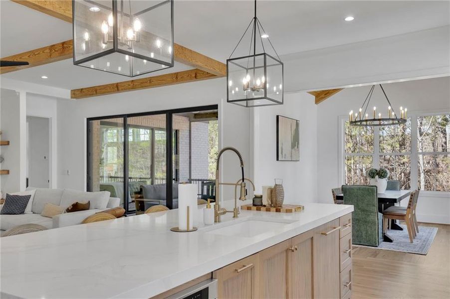 Furnished interior view inside a new home in , Acworth (Image 34). Furnished interior view inside a new home in , Acworth (Image 34).