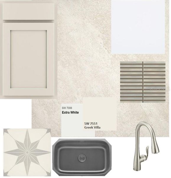 Sample of building materials used in homes in Waterset Townhomes, Apollo Beach (Image 7).