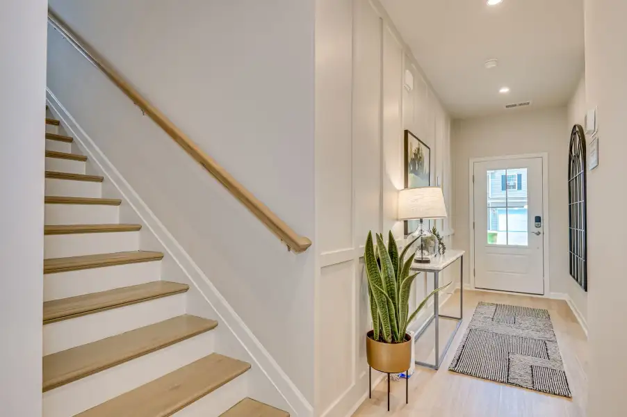 Representative furnished interior of a home built from the The Jefferson by Stanley Martin Homes in Clairmont, Charlotte (Image 8).