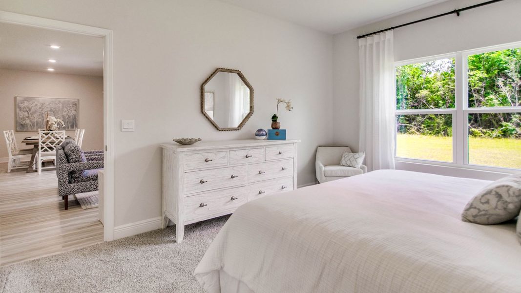 Furnished interior view inside a new home in Ashton Park Phase III, Freeport (Image 15).