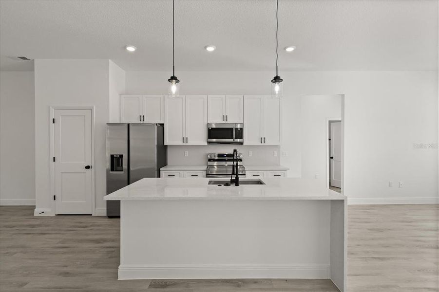 Furnished interior view inside a new home in , Citrus Springs (Image 7).