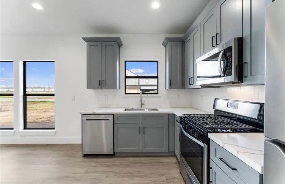 Furnished interior view inside a new home in , Beasley (Image 4).