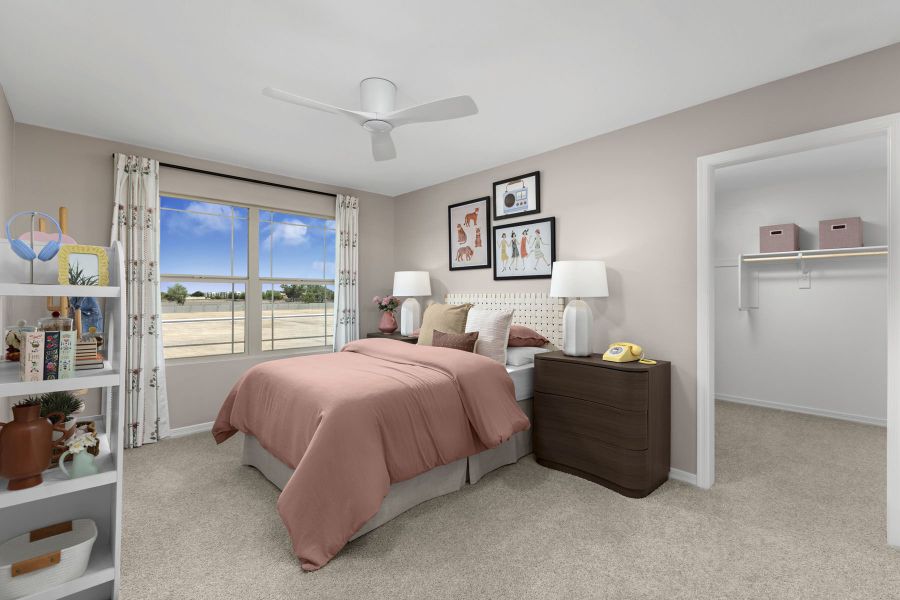 Representative furnished interior of a home built from the Toffee by Mattamy Homes in Baker Farms, Phoenix (Image 16).