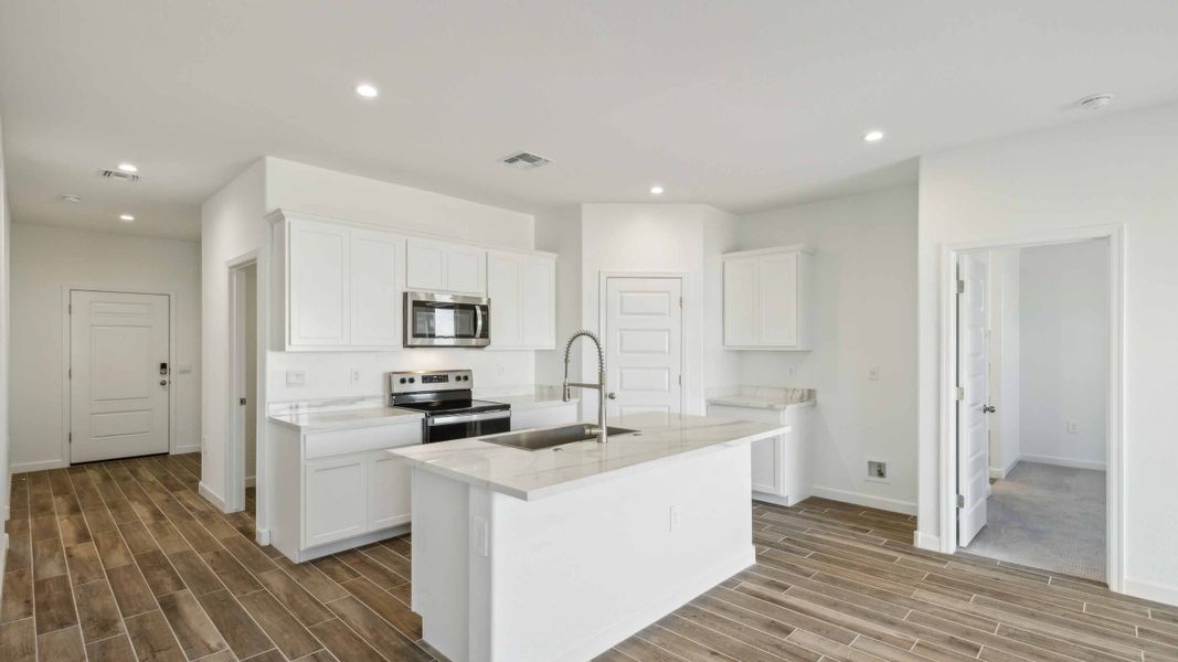 Furnished interior view inside a new home in Radiance at Superstition Vistas, Apache Junction (Image 10).