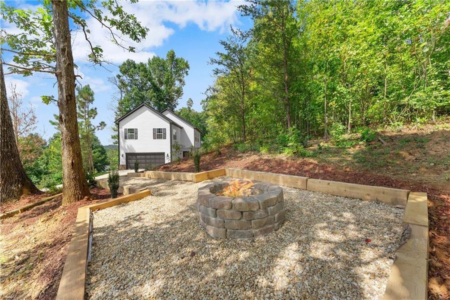 Front exterior of a new home in , Gainesville, GA, highlighting curb appeal (Image 18).
