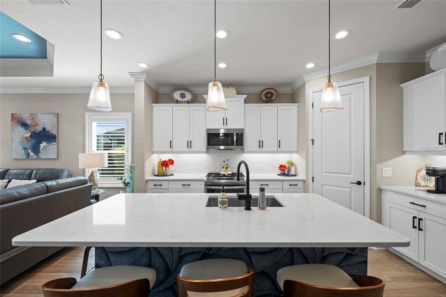 Furnished interior view inside a new home in , Sarasota (Image 25).