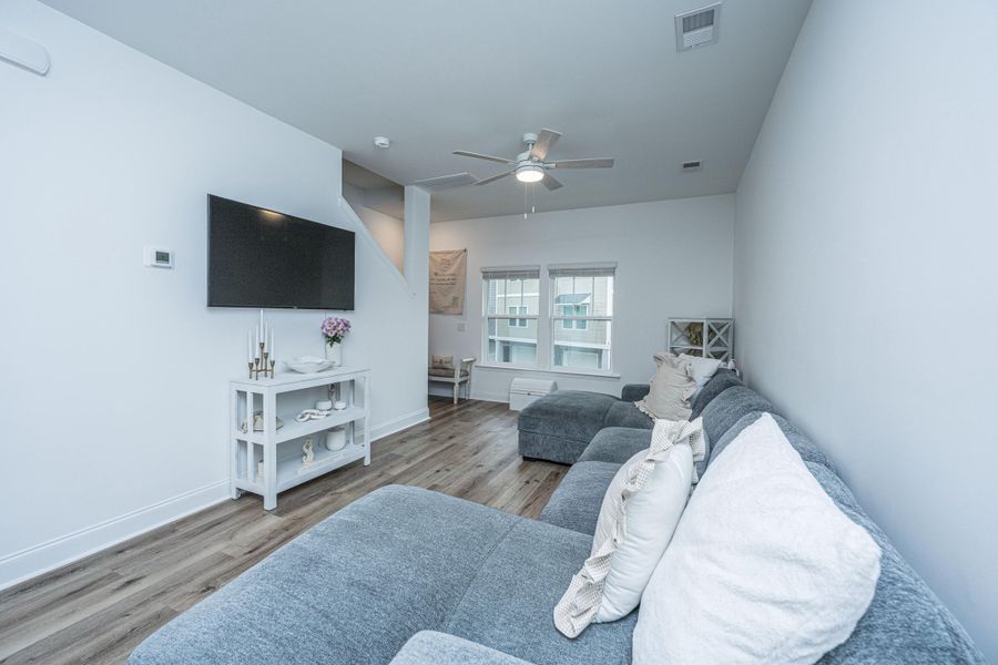 Furnished interior view inside a new home in , Charleston (Image 13).