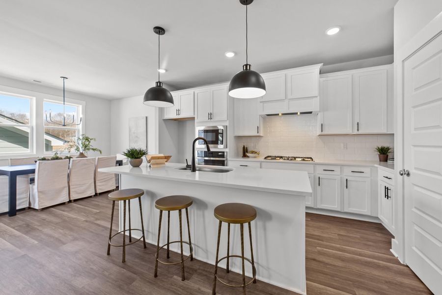 Representative furnished interior of a home built from the Found a Dream by Garman Homes in Wendell Falls, Wendell (Image 7).