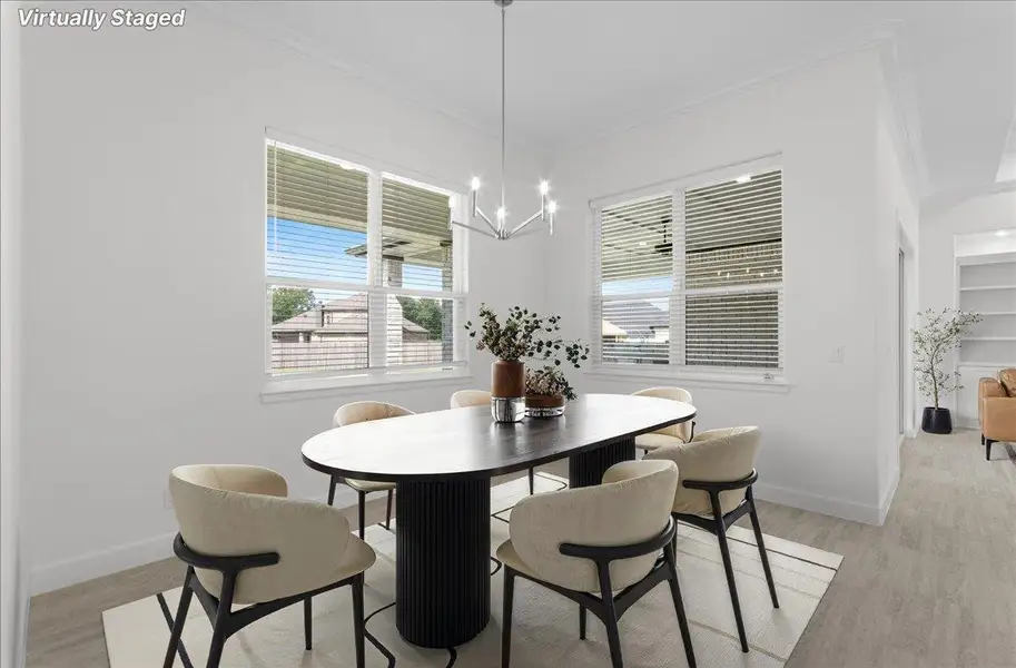 Furnished interior view inside a new home in , Belton (Image 27). Furnished interior view inside a new home in , Belton (Image 27).