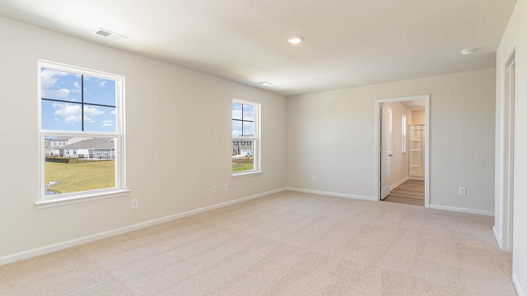 Spacious, unfurnished interior of a new home in The Bluffs at Mill Creek, Florence (Image 19). Spacious, unfurnished interior of a new home in The Bluffs at Mill Creek, Florence (Image 19).