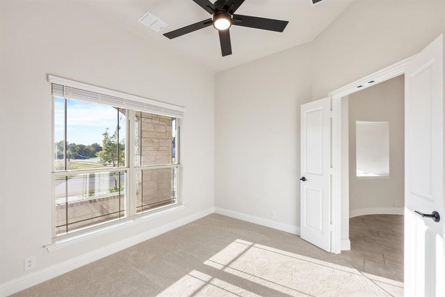 Spacious, unfurnished interior of a new home in Star Ranch Classic 50, Godley (Image 31). Spacious, unfurnished interior of a new home in Star Ranch Classic 50, Godley (Image 31).