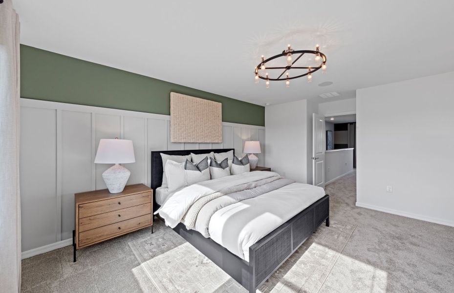 Owner's suite in this new home for sale