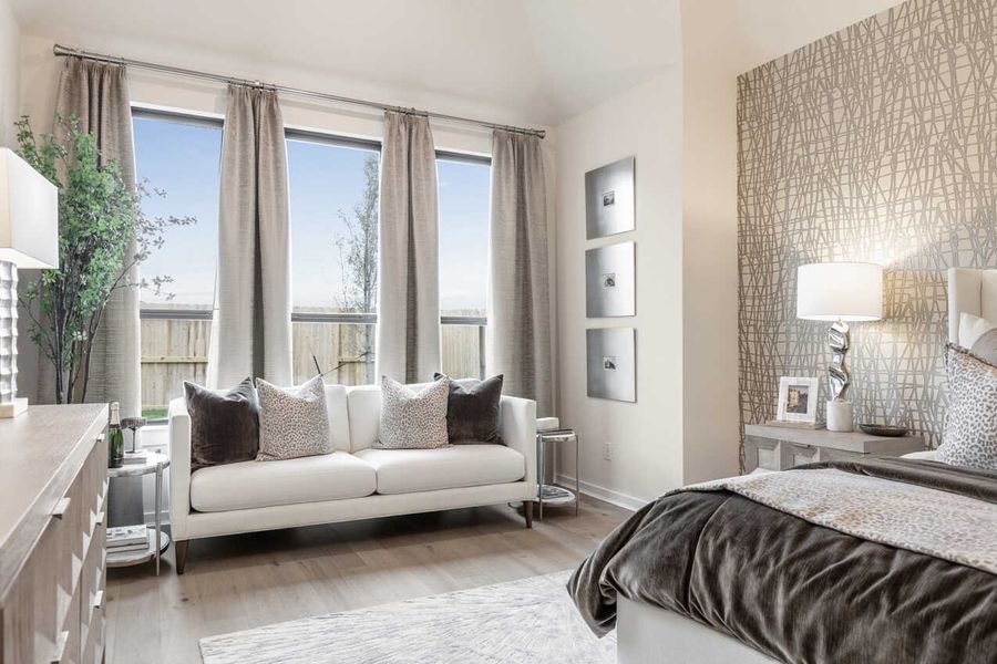 Representative Primary Bedroom - some options shown Representative Primary Bedroom - some options shown