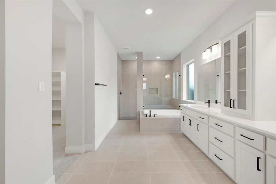 Furnished interior view inside a new home in The Ridge at Northlake, Northlake (Image 14).