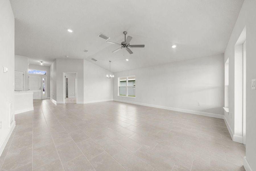 Representative unfurnished interior of a home built from the 1635 by Adams Homes in Winding Oaks, Weeki Wachee (Image 18).