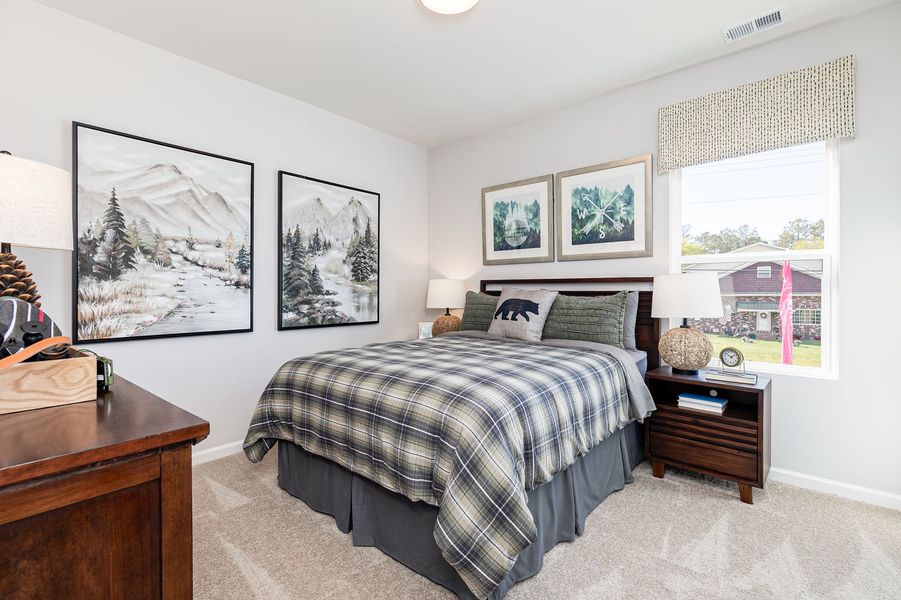 Furnished interior view inside a new home in Madison at Buice Lake, Acworth (Image 20).