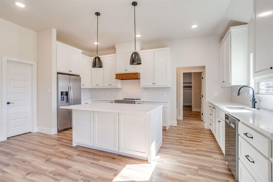 Furnished interior view inside a new home in , Poolville (Image 13).
