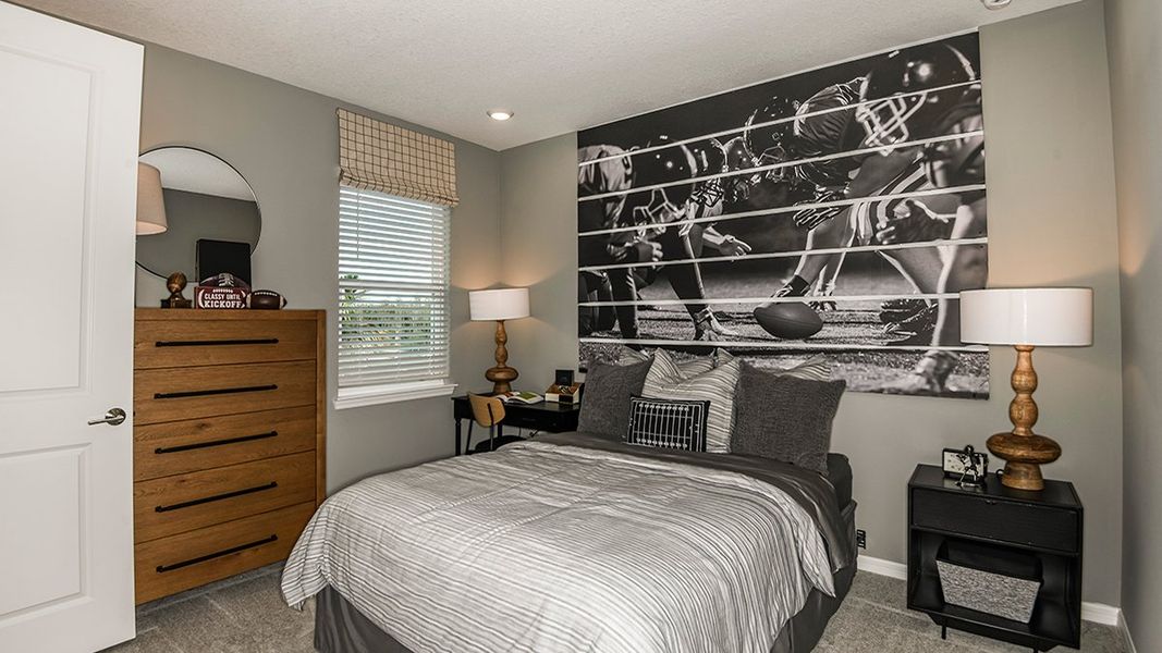 Furnished interior view inside a new home in Westview Community Group Page, Kissimmee (Image 27).